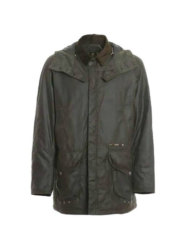 Men's Supa Beaufort Jacket Olive - BARBOUR - BALAAN 1