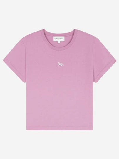 Baby Fox Patch Baby Short Sleeve T-Shirt Blossom - MAISON KITSUNE - BALAAN 2