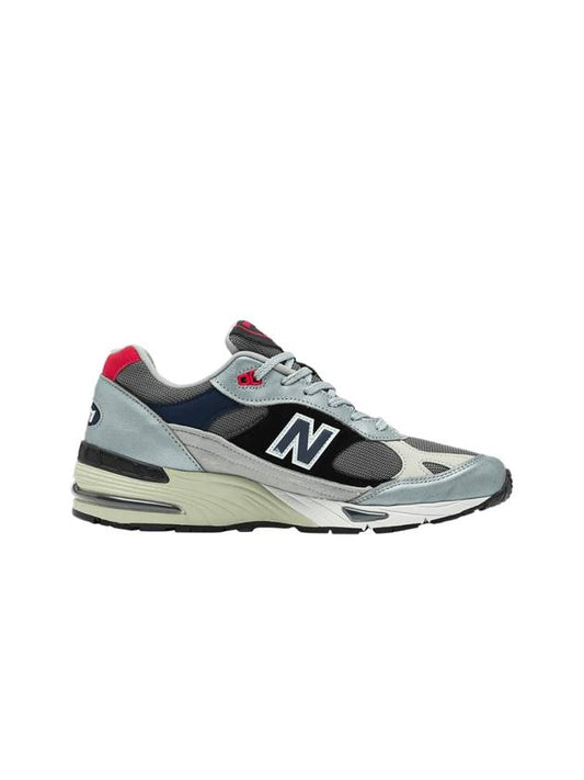 991 Sneakers Silver Black Red - NEW BALANCE - BALAAN 1