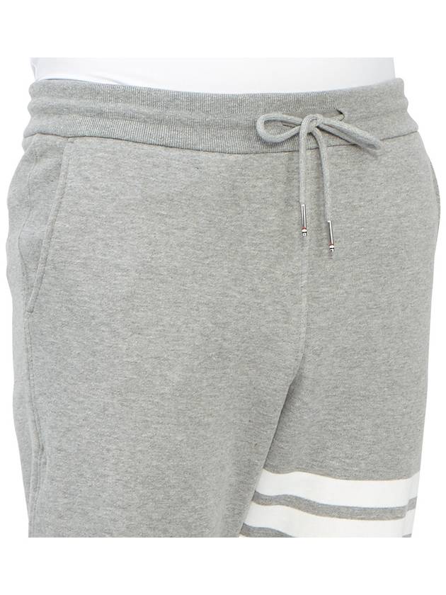 Men's Classic Loopback Engineered 4-Bar Sweatpants Light Grey - THOM BROWNE - BALAAN 10