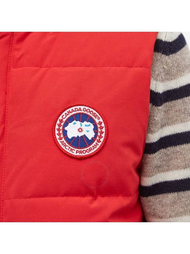 Freestyle Crew Padding Vest Red - CANADA GOOSE - BALAAN 4