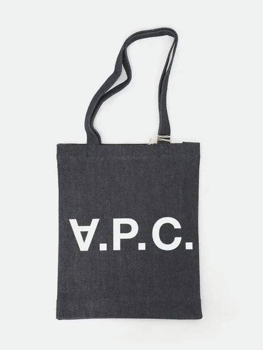 Laure logo denim tote bag blue - A.P.C. - BALAAN 2