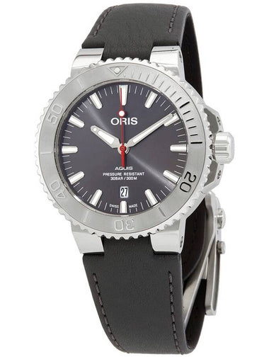 Oris Aquis Automatic Grey Dial Men's Watch 01 733 7730 4153-07 5 24 11EB - ORIS - BALAAN 1