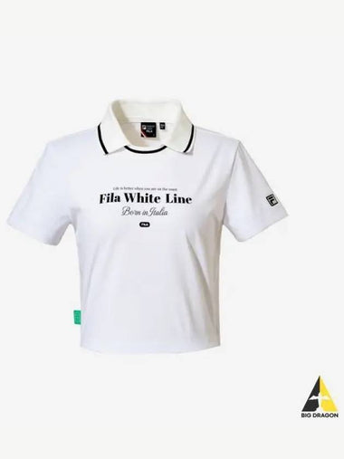 Women s Tennis Life New Crop Collar T Shirt OWH - FILA - BALAAN 1