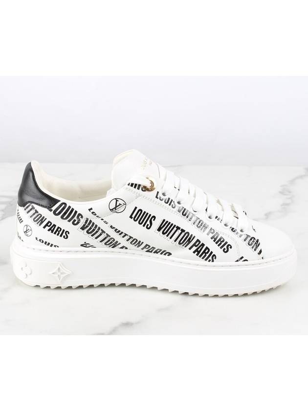 Initial Paris Logo Time Out Sneakers 36 5 235 - LOUIS VUITTON - BALAAN 8