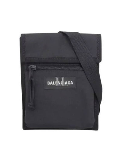 Explorer Small Strap Nylon Cross Bag Black - BALENCIAGA - BALAAN 2