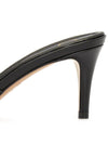 V Logo Signature Sandal Heels Black - VALENTINO - BALAAN 8