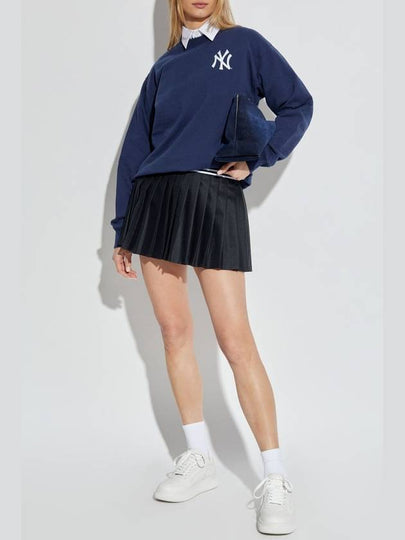 Sporty & Rich Pleated Skirt, Women's, Black - SPORTY & RICH - BALAAN 2