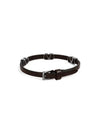 Valentino 2Y2J0M98 UQC KG8 J0M98 Garavani V logo leather bracelet - RED VALENTINO - BALAAN 3