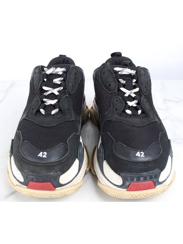 Triple S black red sneakers 42 270 - BALENCIAGA - BALAAN 3