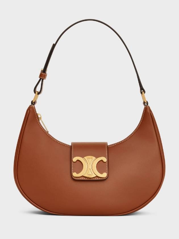 Ava Triomphe Smooth Calfskin Shoulder Bag Tan - CELINE - BALAAN 2