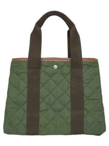 Medium Traverse Quilted Tote Bag Khaki Handbag - RUE DE VERNEUIL - BALAAN 1