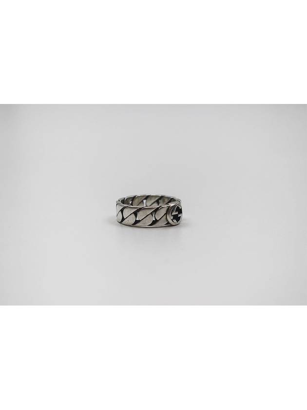 Wide Interlocking Ring No 13 661513 - GUCCI - BALAAN 2