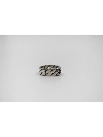 Wide Interlocking Ring No 13 661513 - GUCCI - BALAAN 2