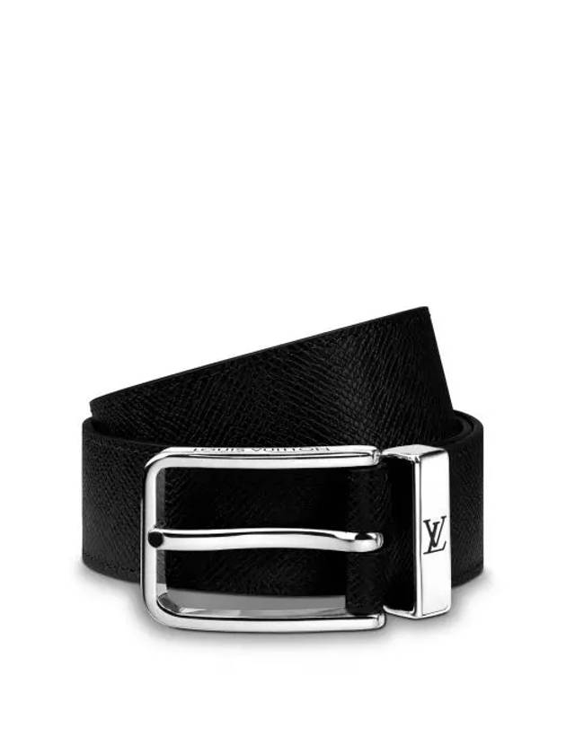 Pont Neuf 35MM Leather Belt Black - LOUIS VUITTON - BALAAN 5