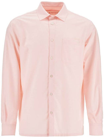 regular fit pocket shirt - VALENTINO - BALAAN 1