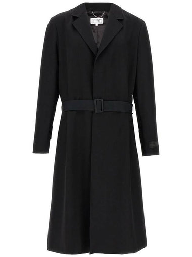 Mm6 Maison Margiela Wool Trench Coat - MAISON MARGIELA - BALAAN 1