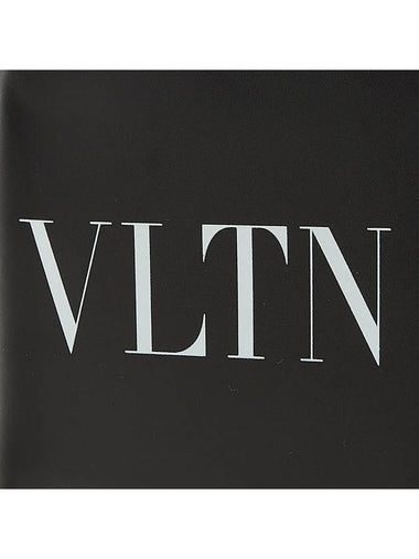 VLTN Logo Half Wallet Black - VALENTINO - BALAAN 7