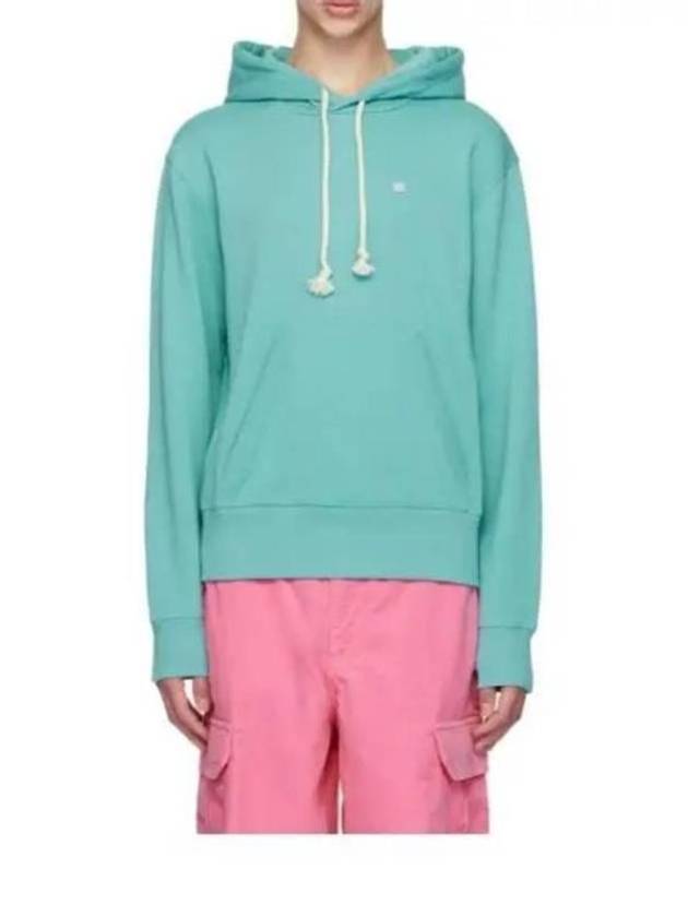 Small Logo Patch Hoodie Sky Blue - ACNE STUDIOS - BALAAN 2