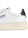 Medalist Goatskin Low Top Sneakers White - AUTRY - BALAAN 7