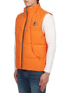 Logo Montreal Padded Vest Orange - MOOSE KNUCKLES - BALAAN 4