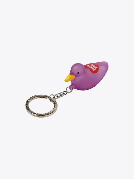 Duck PVC Keychain Purple HM27GD093 - HUMAN MADE - BALAAN 1