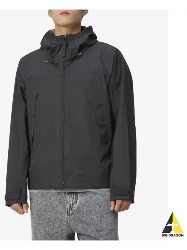 Bonded 3 layer anorak black 23CTCUC11084999 - TEN C - BALAAN 1