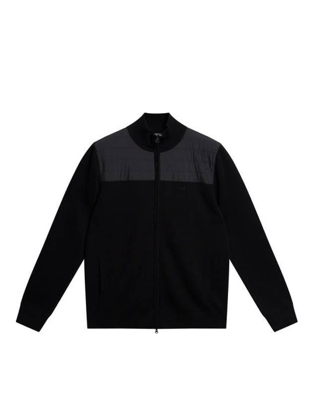 Men s Bridge Knit Hybrid Sweater - J.LINDEBERG - BALAAN 1