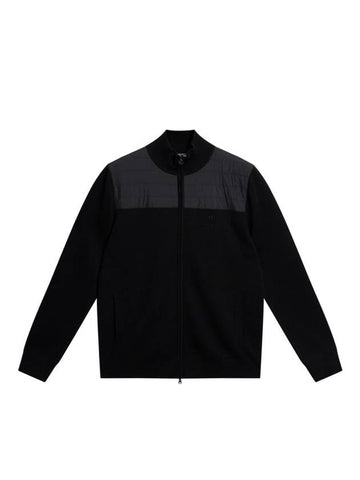 Men s Bridge Knit Hybrid Sweater - J.LINDEBERG - BALAAN 1