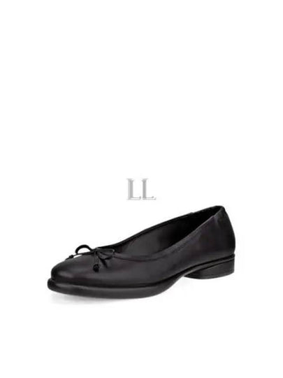 Sculpted LX Leather Ballerina Black - ECCO - BALAAN 2