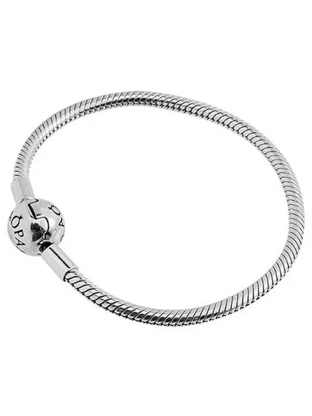 Women's Moments Bangle Bracelet Silver - PANDORA - BALAAN 2