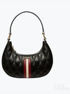 Deyr Logo Quilted Tote Bag Black - BALLY - BALAAN 2