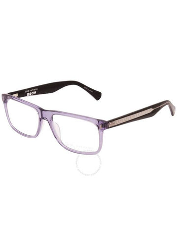 John Varvatos Demo Rectangular Men's Eyeglasses V417 0SMO 56 - JOHN VARVATOS - BALAAN 1