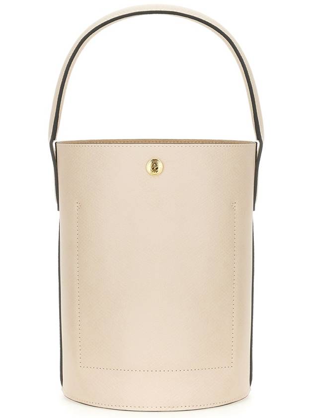 Epure Leather Bucket Bag White - LONGCHAMP - BALAAN 3