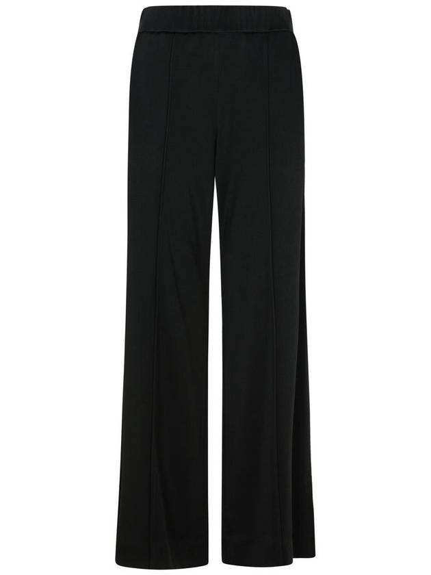 Jil Sander Black Viscose Trousers - JIL SANDER - BALAAN 1