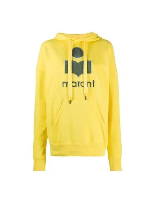 Mansel Big Logo Hoodie Yellow - ISABEL MARANT - BALAAN 2