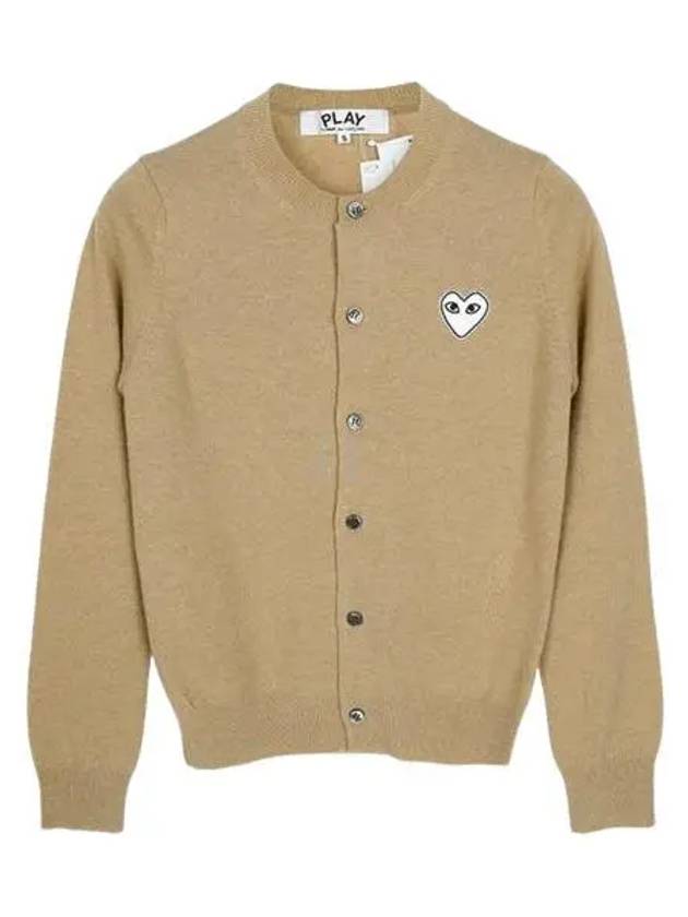 White Waffen Cardigan Unisex AX N065 051 2 - COMME DES GARCONS - BALAAN 1