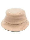 FF Logo Wool Bucket Hat Camel - FENDI - BALAAN 2