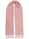 New Wool Stitch Muffler Pink - ACNE STUDIOS - BALAAN 3