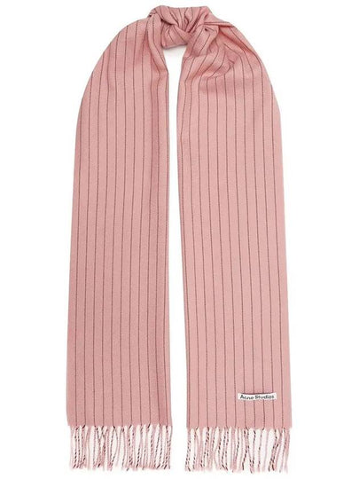 New Wool Stitch Muffler Pink - ACNE STUDIOS - BALAAN 2