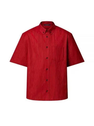 LV Park Seo Bo Cotton Short Sleeved Shirt 1AFXVN - LOUIS VUITTON - BALAAN 1