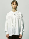 western fringe shirt white - S SY - BALAAN 4