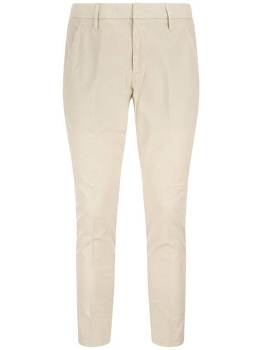 ALFREDO - Slim-fit cotton trousers - DONDUP - BALAAN 1