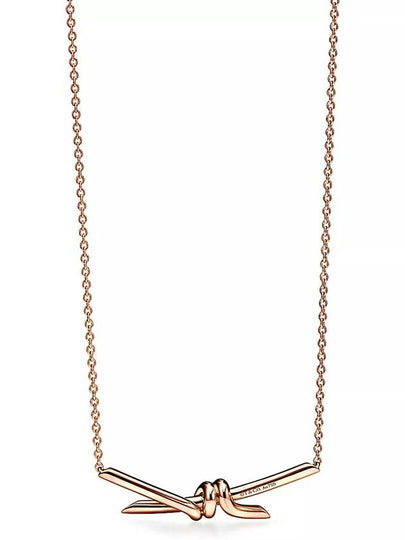 Tiffany note pendant rose gold necklace 70152479 - TIFFANY & CO. - BALAAN 2