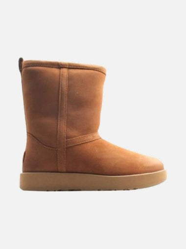 Classic Short Waterproof Leather Winter Boots Chestnut - UGG - BALAAN 1