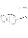 Glasses Frame VES B35F 0589 Round Titanium Men Women - ESCADA - BALAAN 2