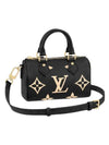 Women's Nano Speedy Monogram Tote Bag Black - LOUIS VUITTON - BALAAN 1