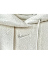 Plush Pullover Hoodie Lightbone - NIKE - BALAAN 10