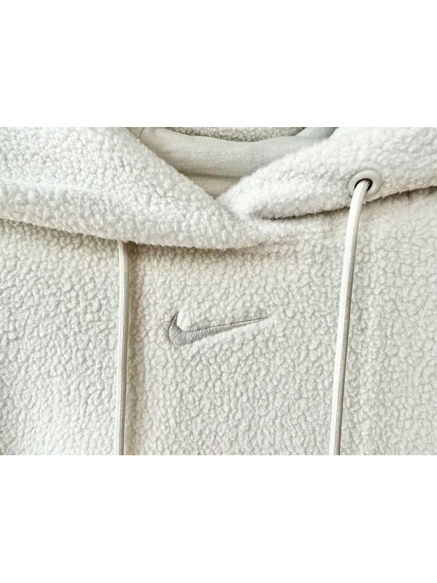 Plush Pullover Hoodie Lightbone - NIKE - BALAAN 10