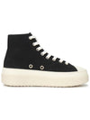 Austen High Top Sneaker Black - ISABEL MARANT - BALAAN 5